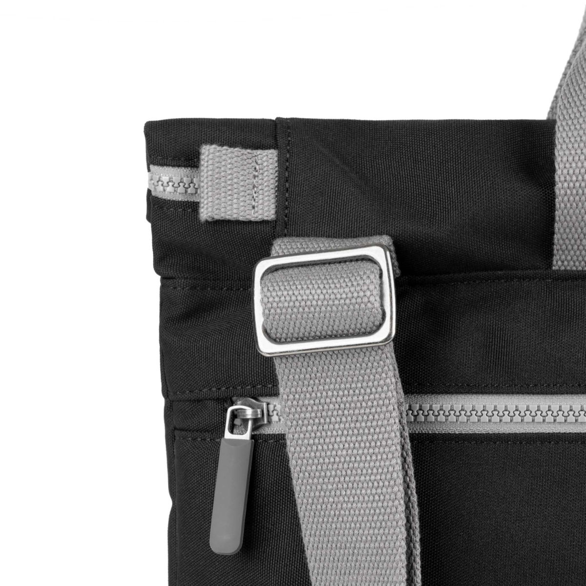 ROKA London Blackfriars Τσάντα Ώμου Messenger Ash από Ανακυκλωμένο Canvas Large 4.2L