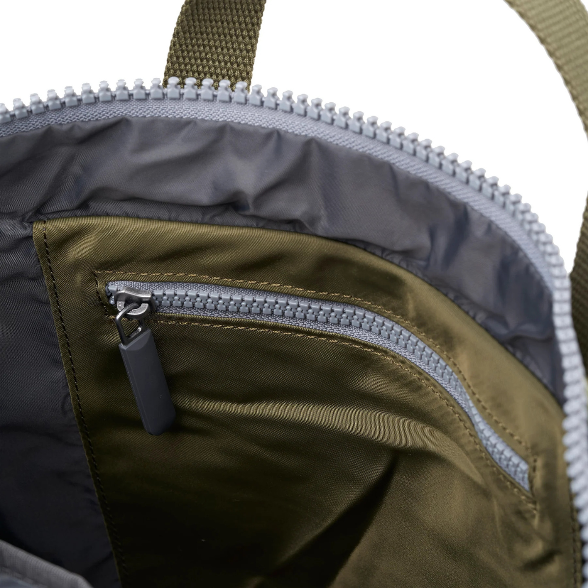 ROKA London Canfield B Σακίδιο Πλάτης Roll-Top Military Tonal από Ανακυκλωμένο Nylon Medium 15L