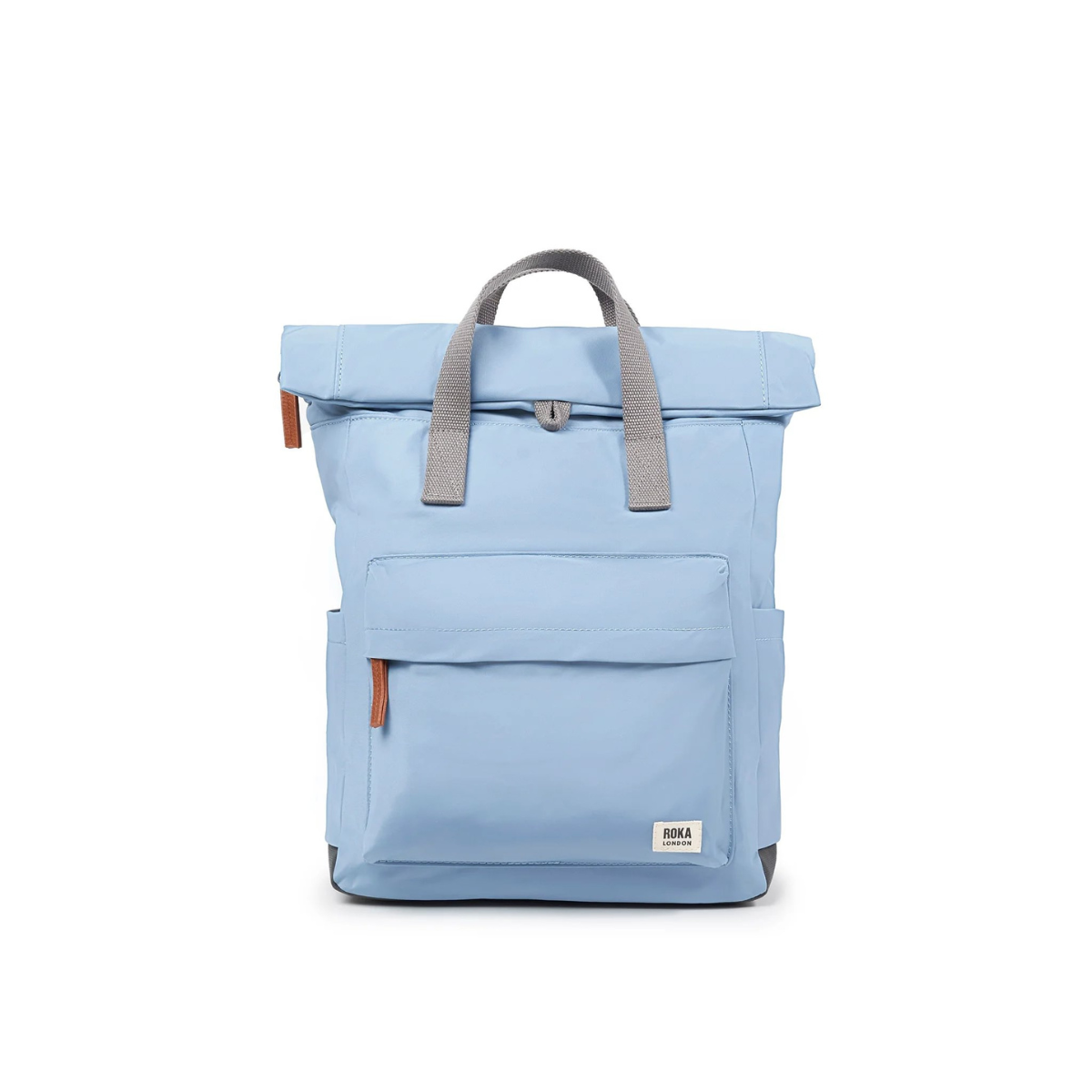 ROKA London Canfield B Σακίδιο Πλάτης Roll-Top Retro Blue από Ανακυκλωμένο Nylon Medium 15L