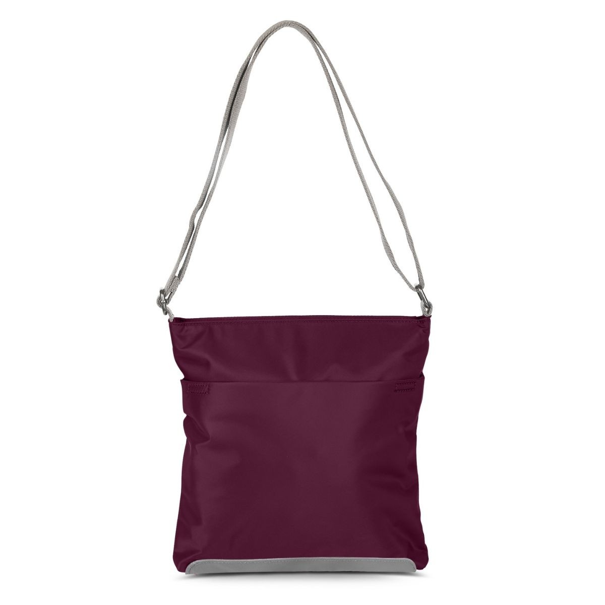 ROKA London Kennington B Τσάντα Crossbody Plum από Ανακυκλωμένο Nylon Medium