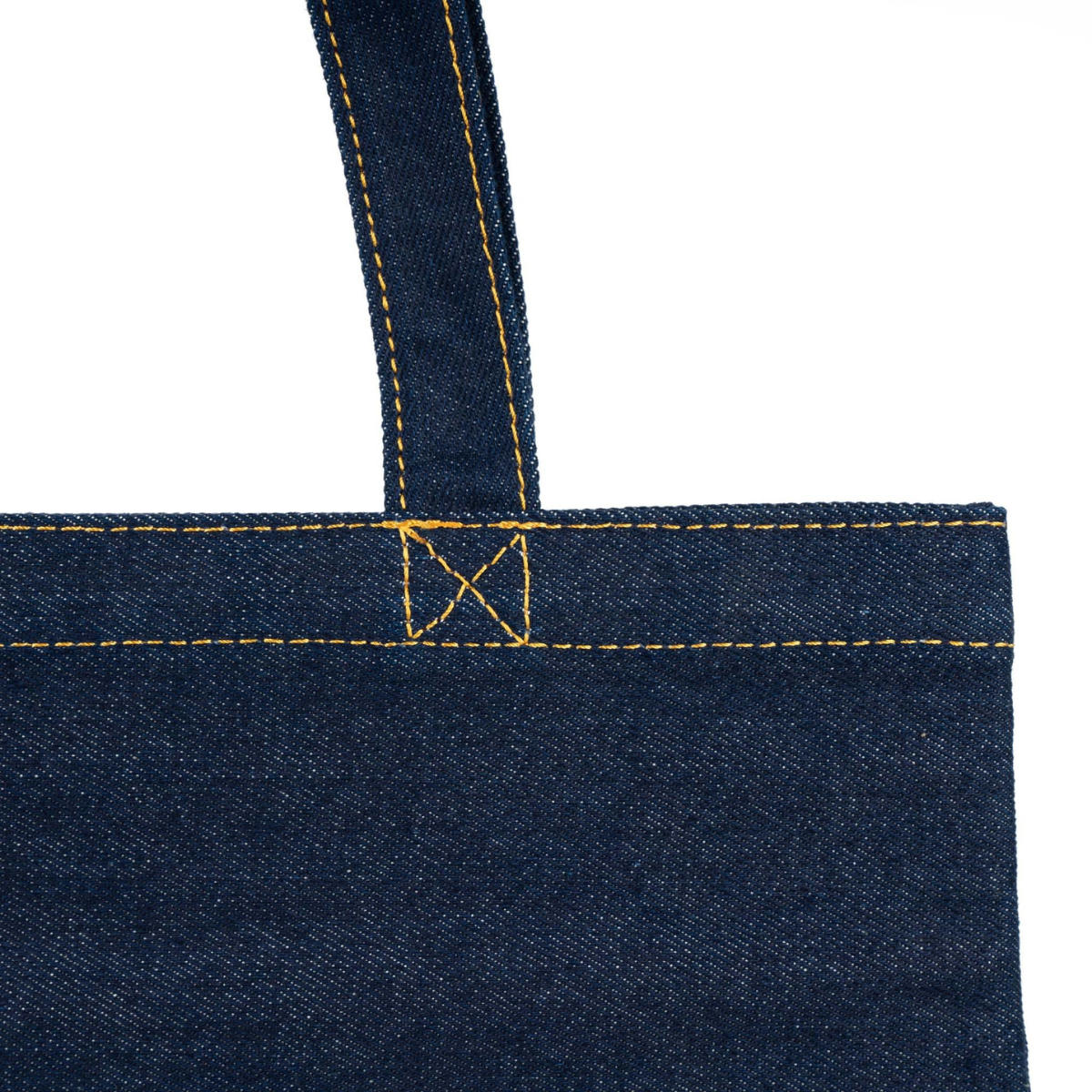 ROKA London Notting Hill Tote Τσάντα Ώμου Dark Wash Denim - Small