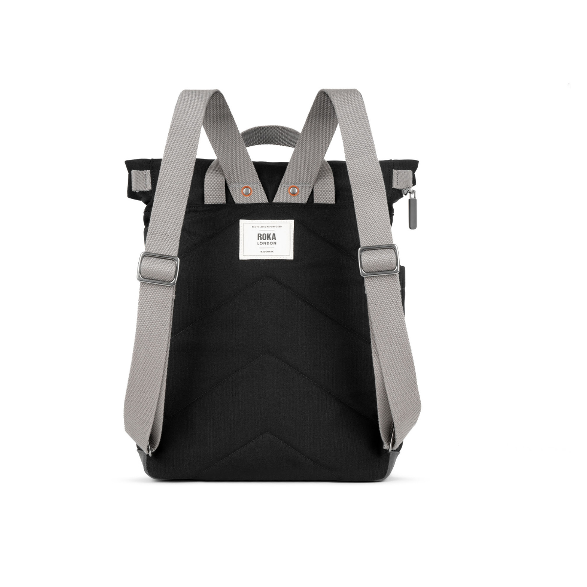 ROKA London Waterhouse Multipocket Σακίδιο Πλάτης Ash από Ανακυκλωμένο Nylon - Medium 16.4L