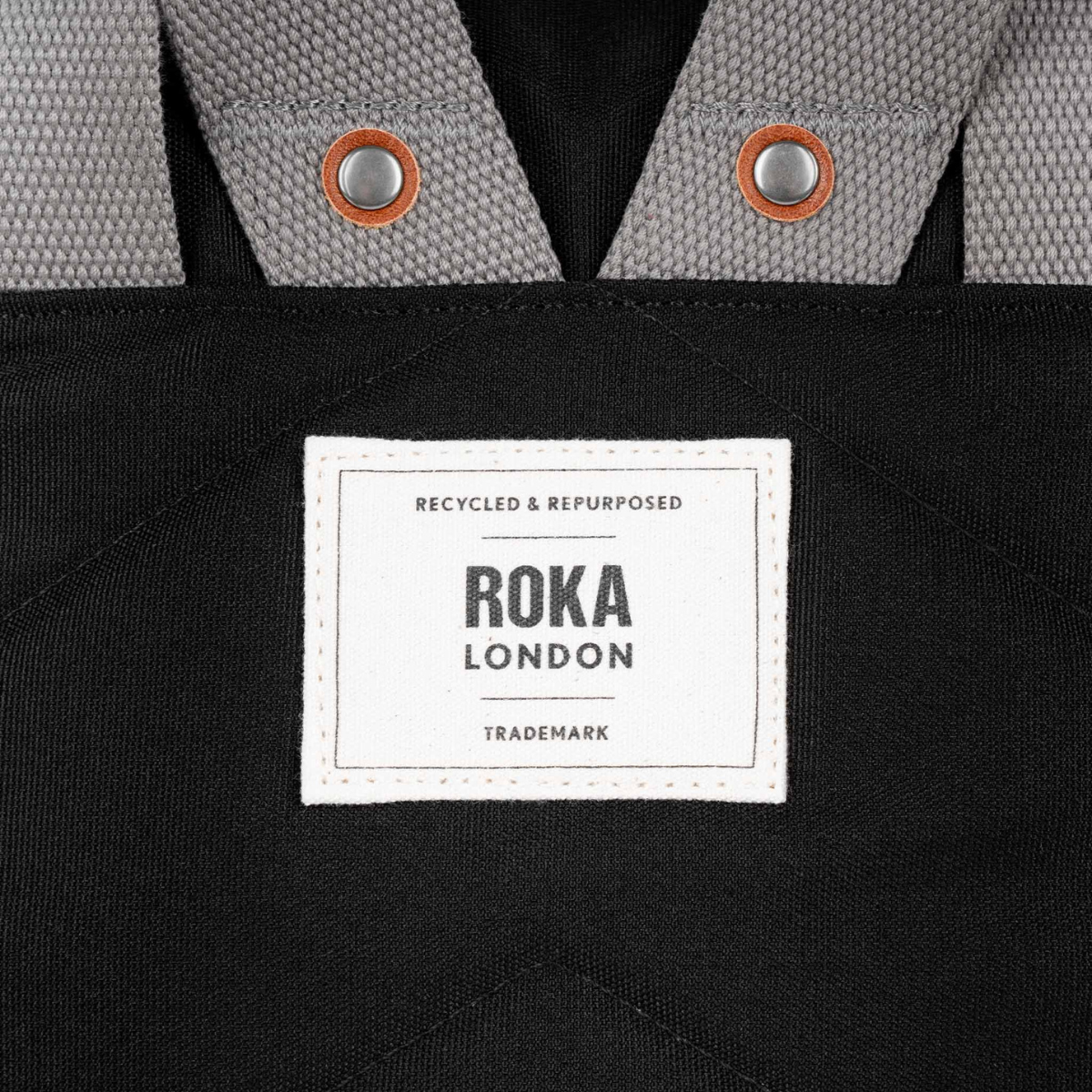 ROKA London Waterhouse Multipocket Σακίδιο Πλάτης Ash από Ανακυκλωμένο Nylon - Medium 16.4L