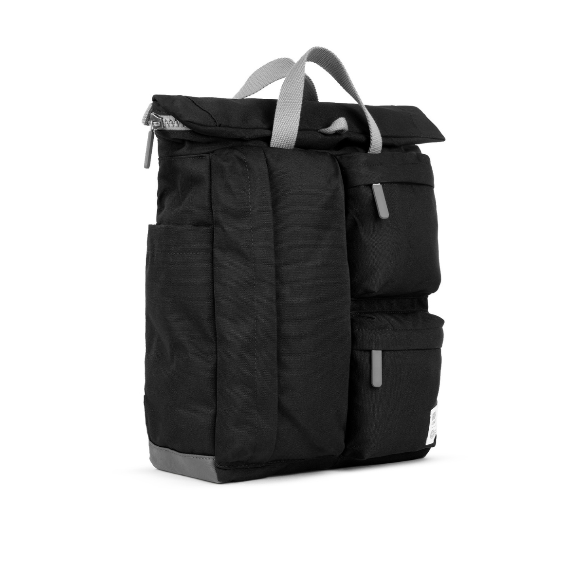 ROKA London Waterhouse Multipocket Σακίδιο Πλάτης Ash από Ανακυκλωμένο Nylon - Medium 16.4L