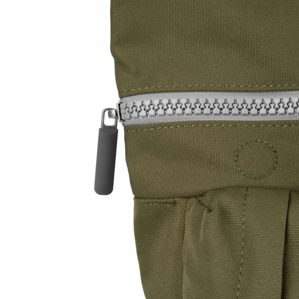 ROKA London Waterhouse Multipocket Σακίδιο Πλάτης Moss από Ανακυκλωμένο Nylon - Medium 16.4L