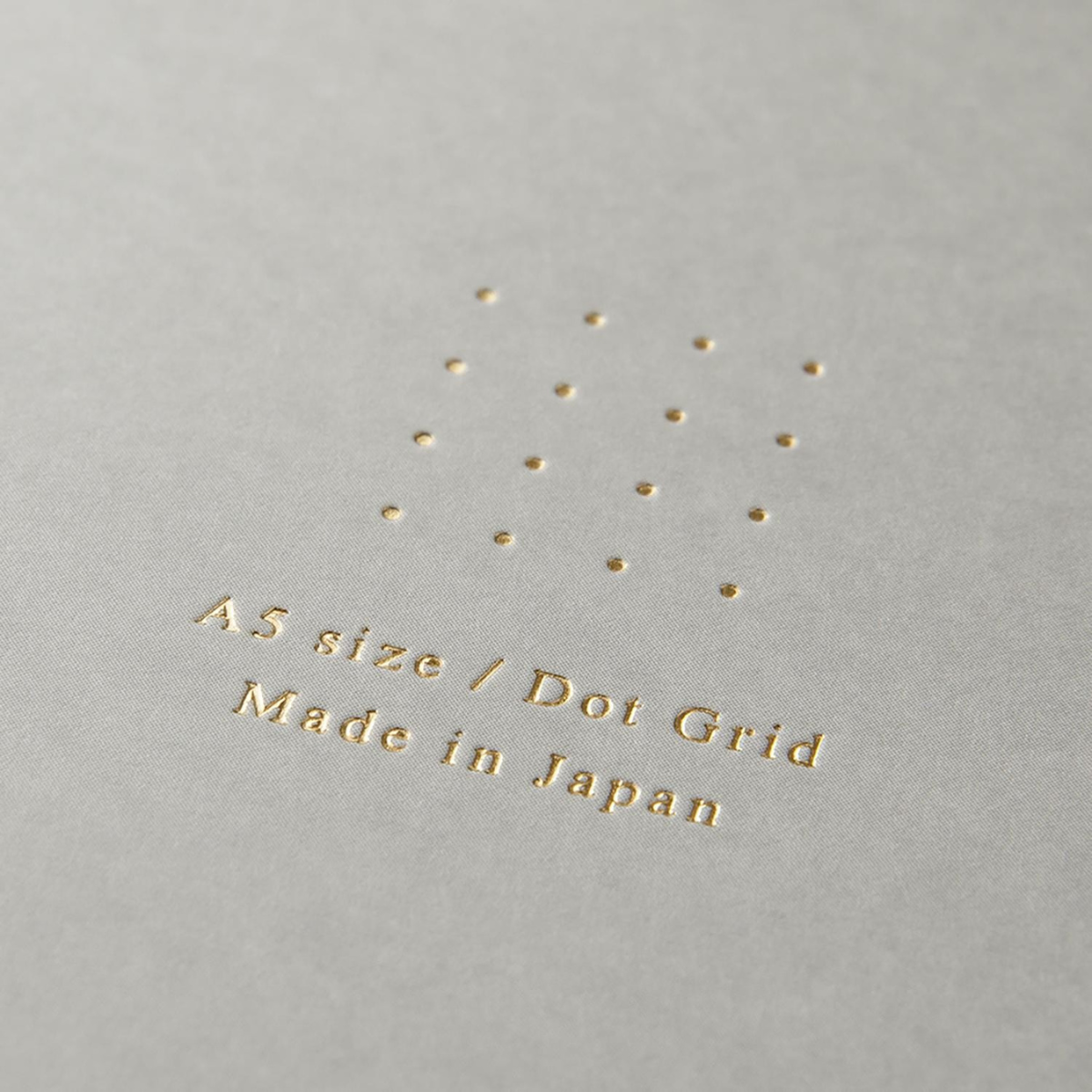 Σπιράλ Σημειωματάριο Α5 με Γκρι Σελίδες - Κουκκίδες