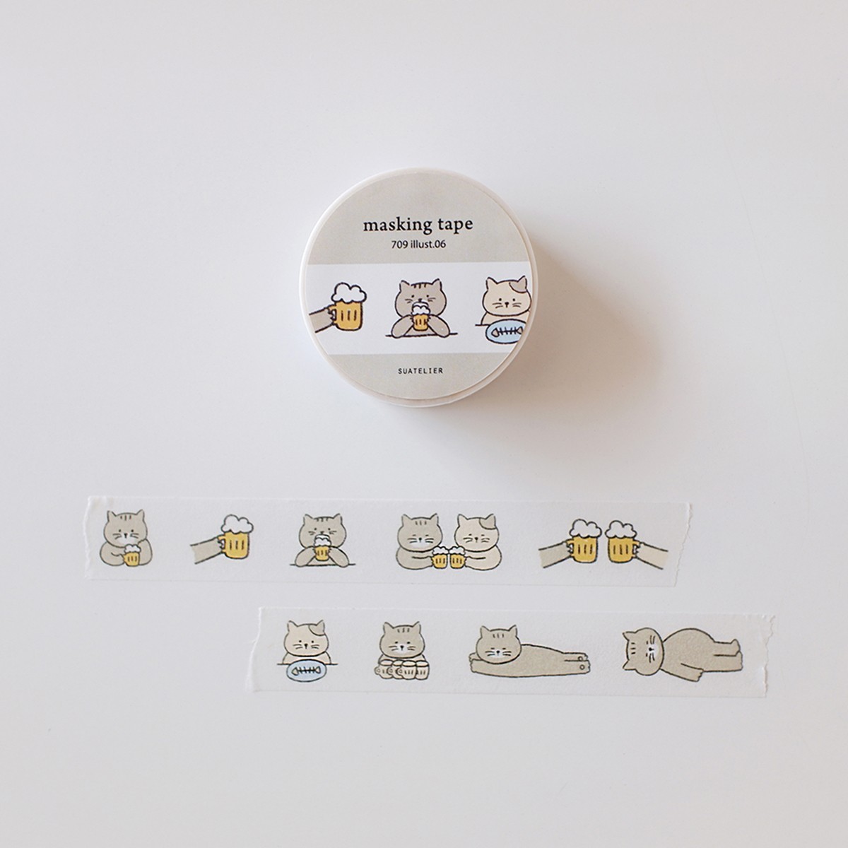 Suatelier Design Masking Tape illust.06
