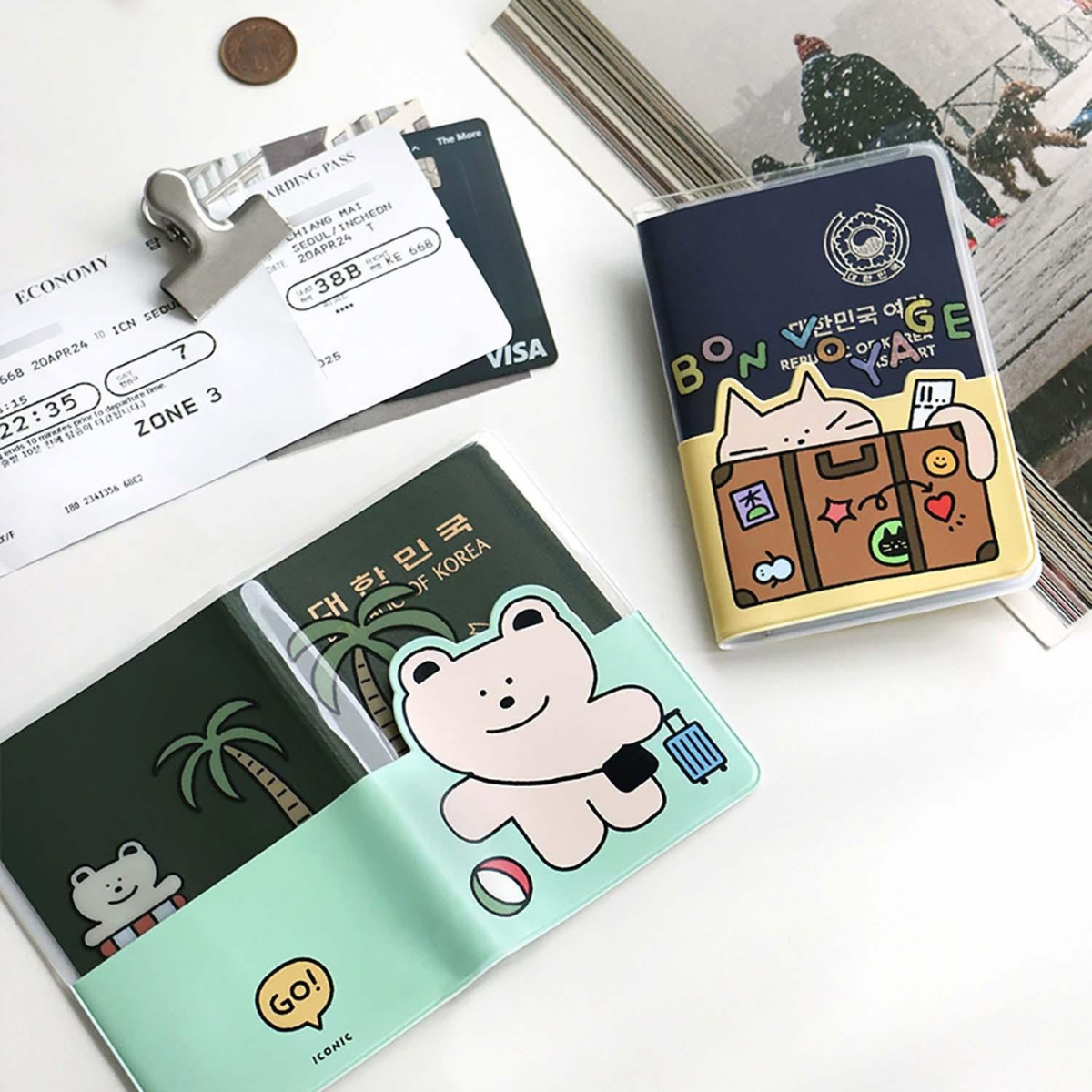 Θήκη Διαβατηρίου Doodle Case 03 Luggage