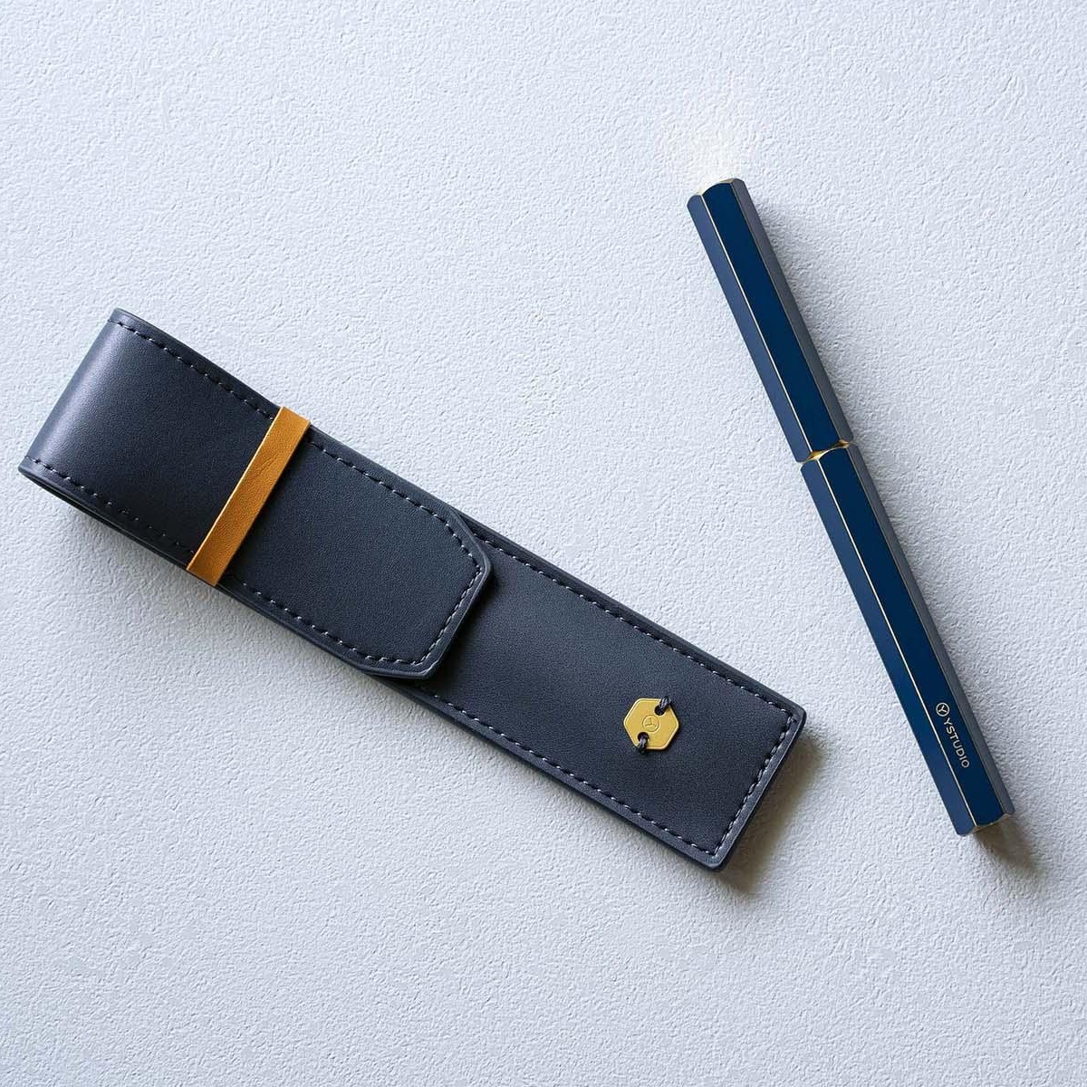 YSTUDIO Classic Reflect Θήκη Εργαλείων Γραφής Μπλε