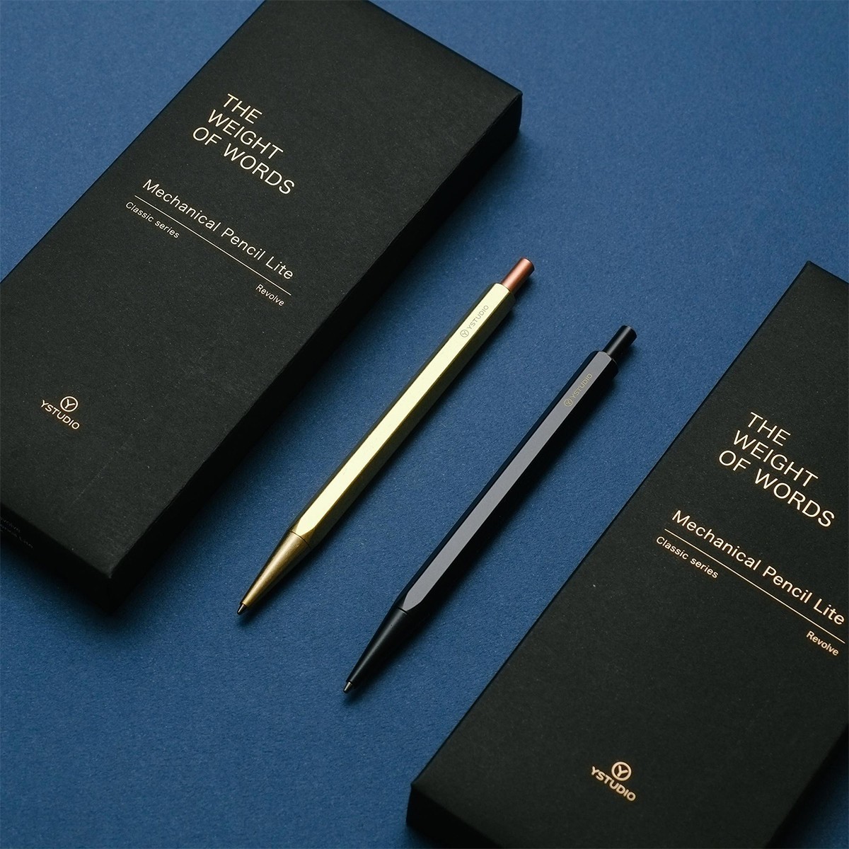 YSTUDIO Classic Revolve Lite Μηχανικό Μολύβι 0.7mm - Μαύρο