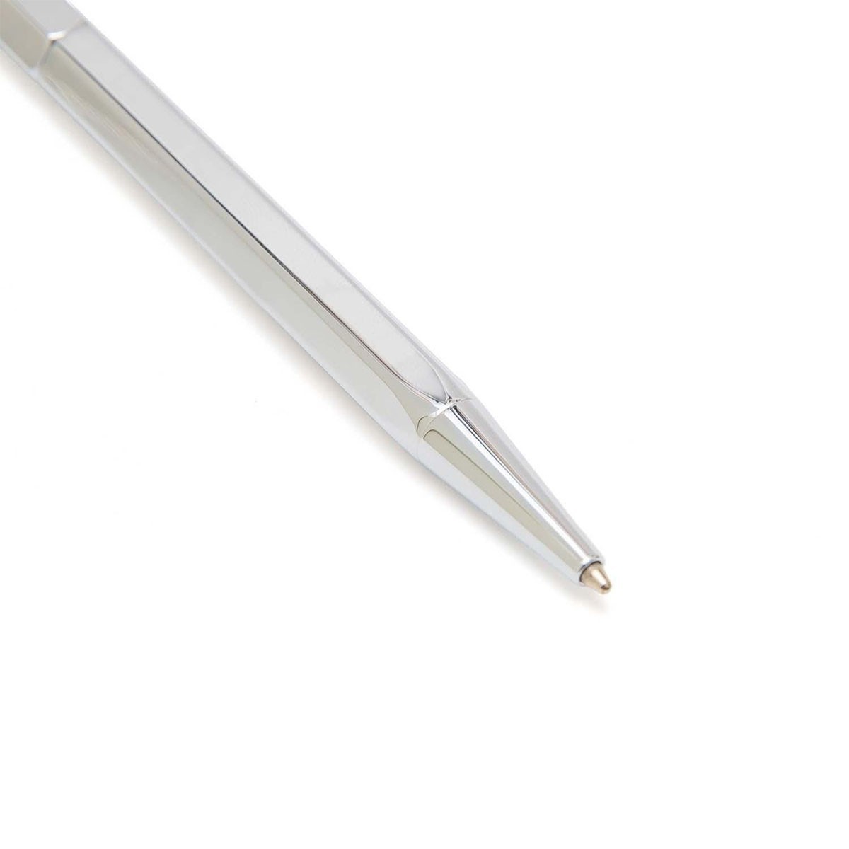 YSTUDIO Classic Revolve Στυλό Διαρκείας Slim Ballpoint - Shiny Silver