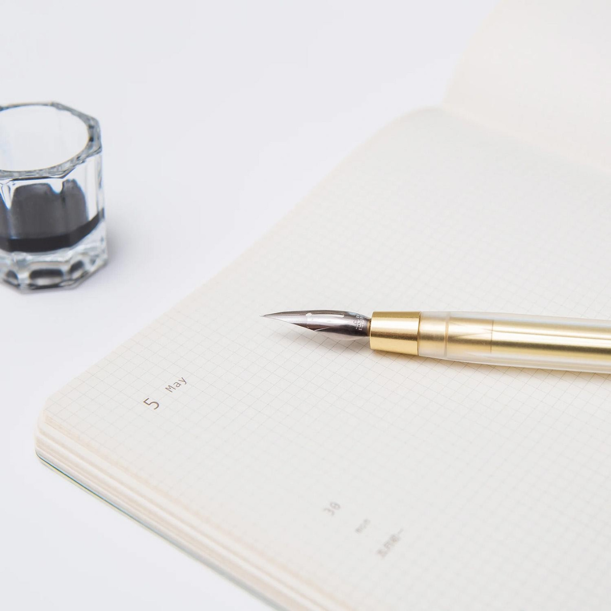 YSTUDIO Glamour Evolve Elemental Dip Pen Πένα Brass Gold