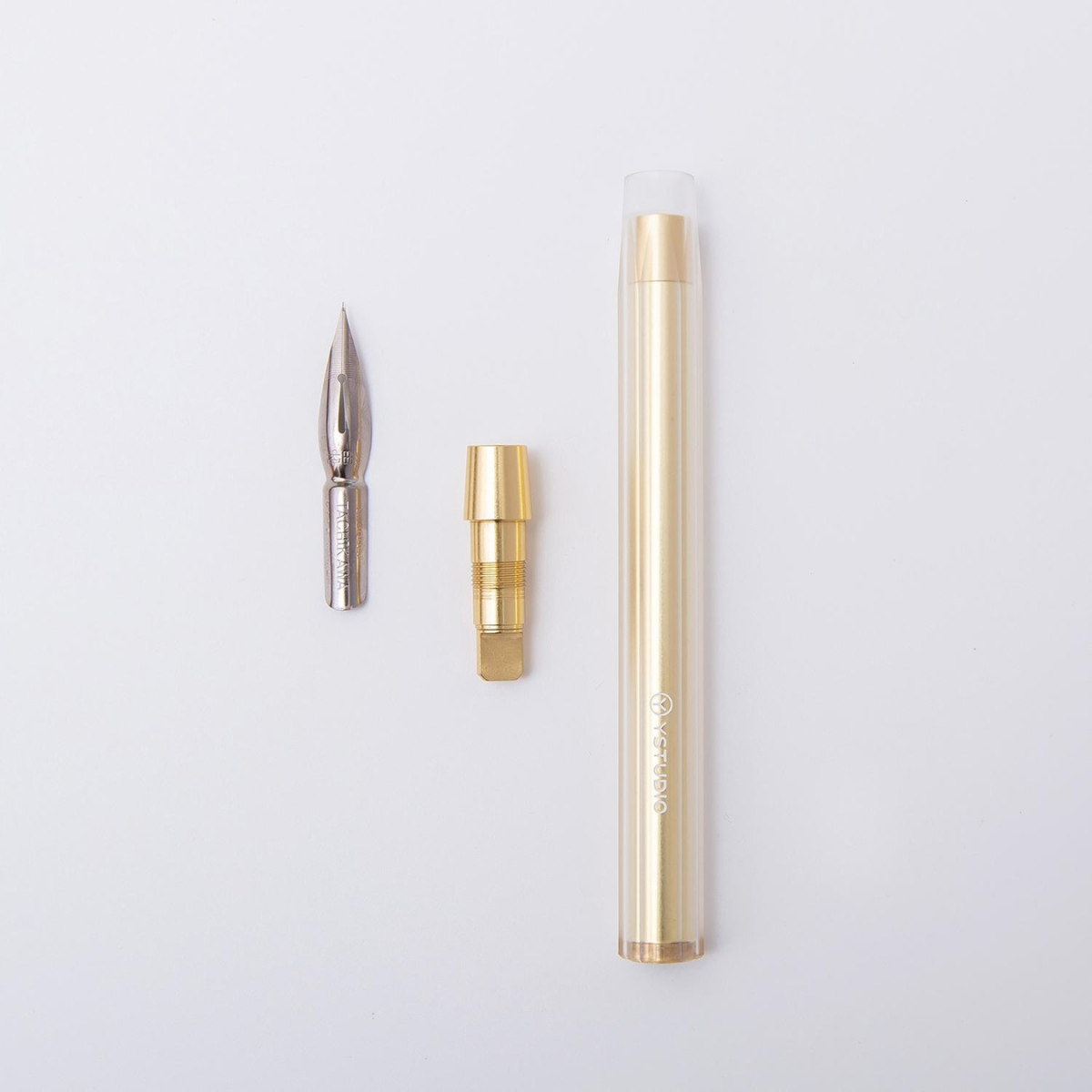 YSTUDIO Glamour Evolve Elemental Dip Pen Πένα Brass Gold