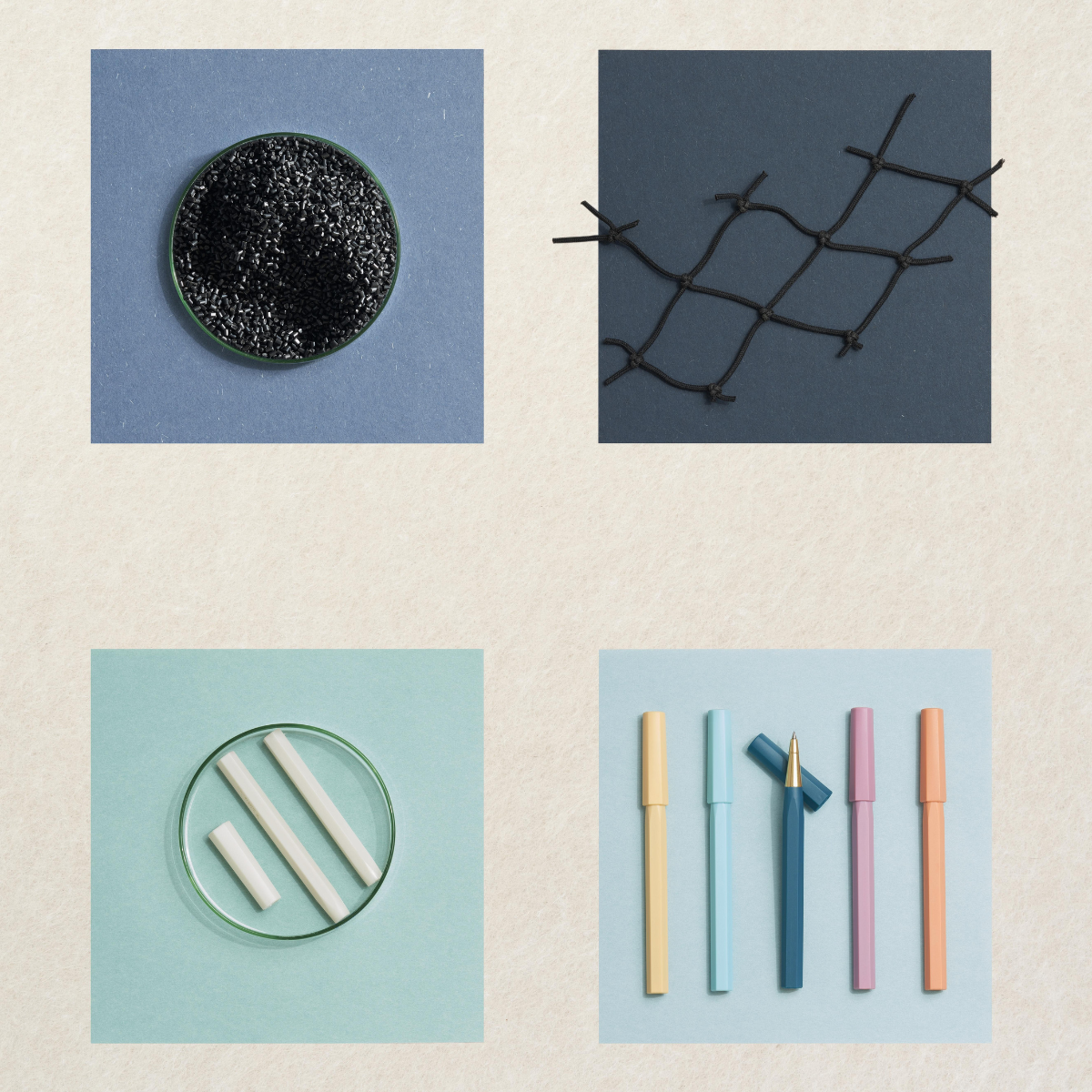 YSTUDIO Glamour Evolve Ocean Sustainable Στυλό Roller Evening Purple