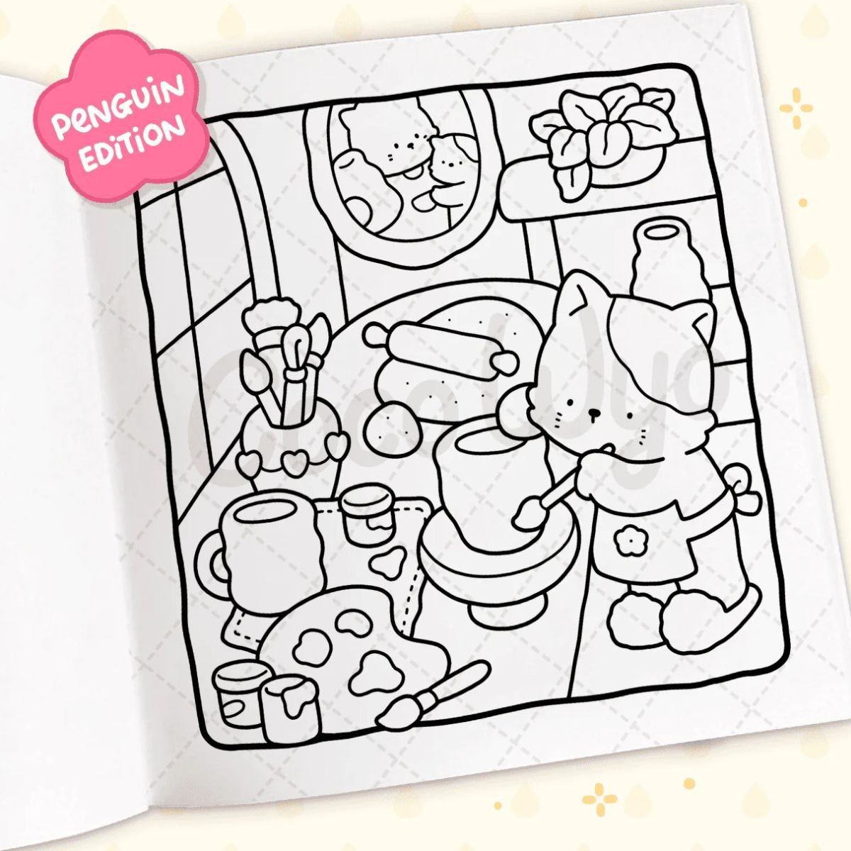 Coco Wyo Comfy Corner - Coloring Book