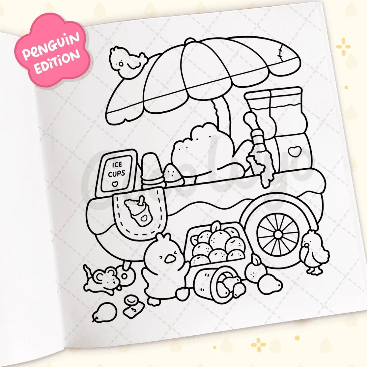 Coco Wyo Comfy Corner - Coloring Book