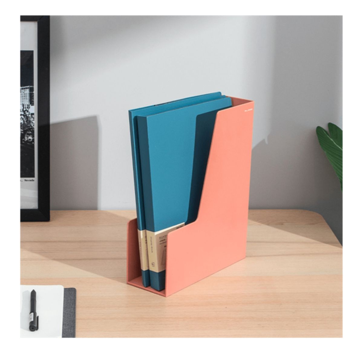 Deli Nusign Αρχειοθήκη 24.9x9.1x30.9cm Κοραλί