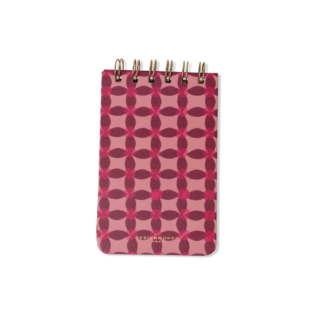 Designworks Ink Σπιράλ Σημειωματάριο Notepad Pinwheel Pink Tulip
