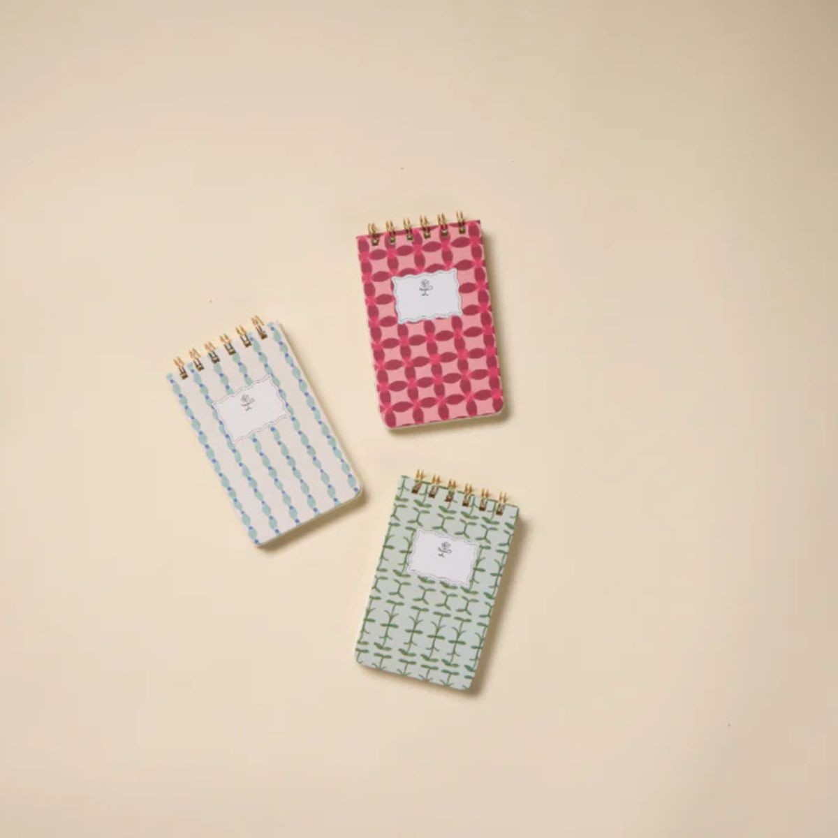 Designworks Ink Σπιράλ Σημειωματάριο Notepad Wavy Blue Tulip