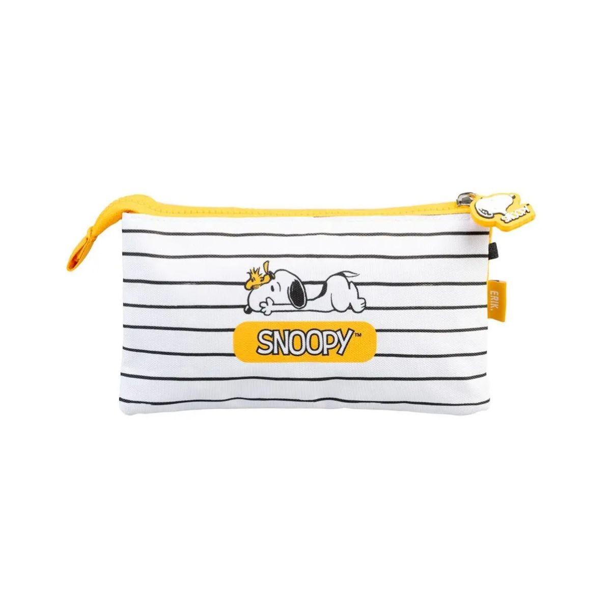 ERIK Κασετίνα Τριπλή 22εκ SNOOPY Lazy Days