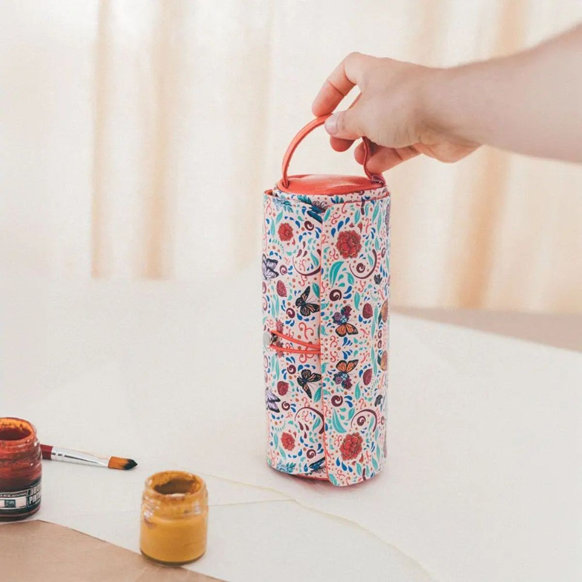 Erik Κασετίνα Βαρελάκι που Ξεδιπλώνει FRIDA KAHLO Viva la Vida