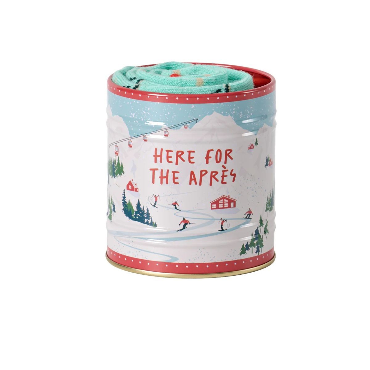 Gentlemen's Hardware Socks in a Can - Skiing