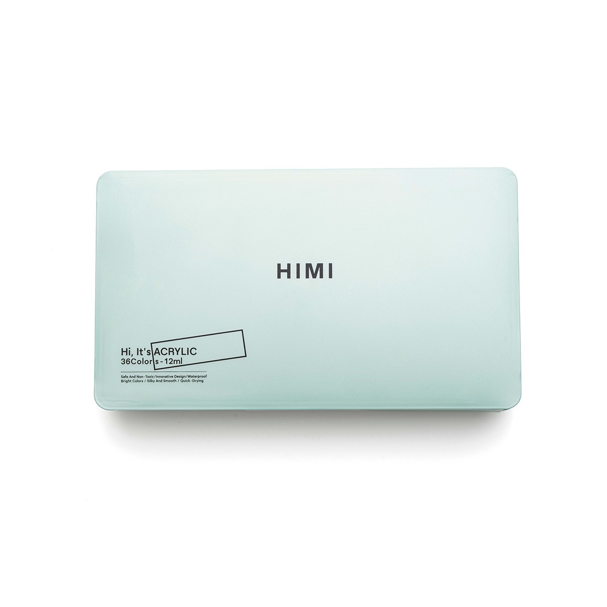 HIMI Σετ 36 Χρωμάτων Twin Cup Jelly Acrylic - Pearl Green Case
