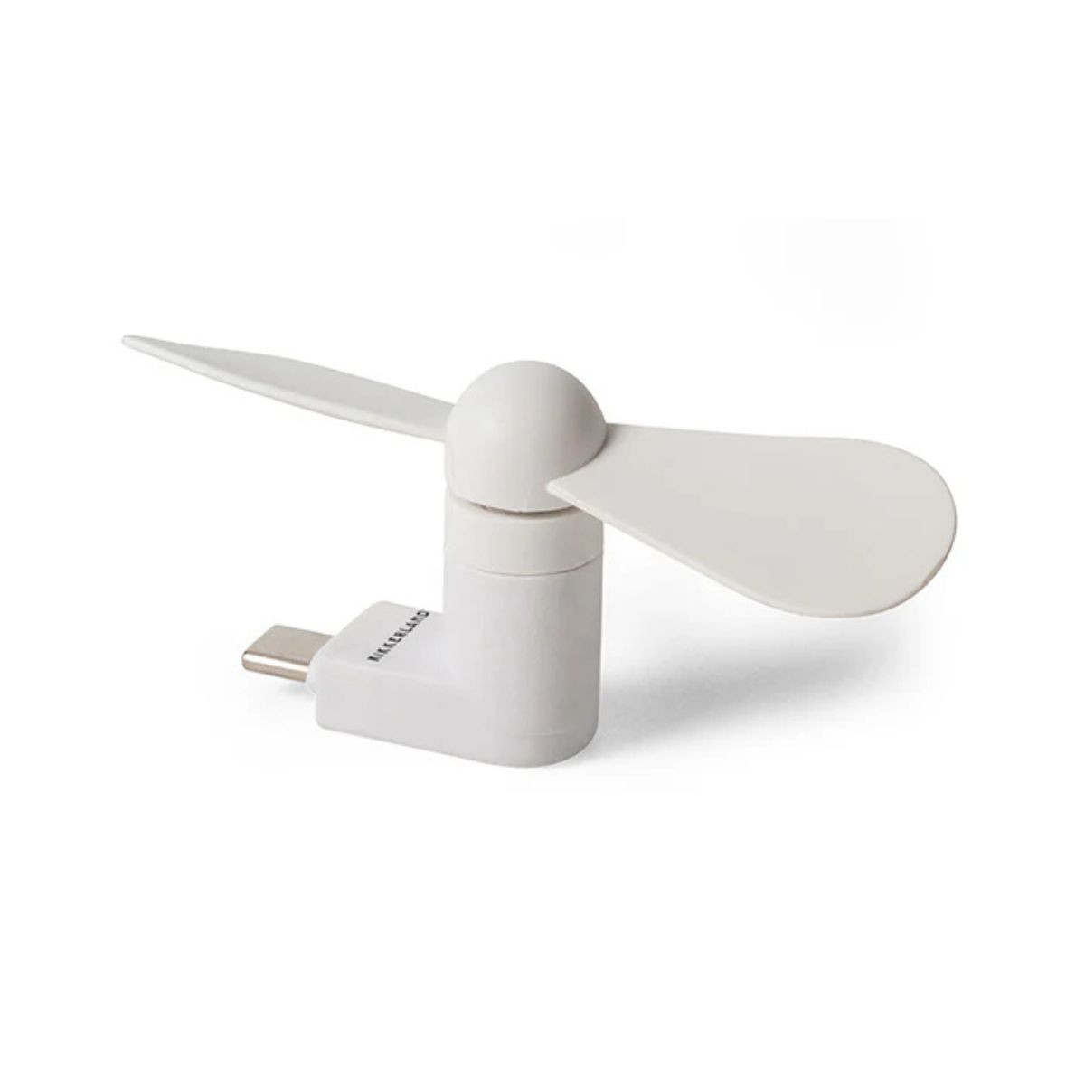 Kikkerland Ανεμιστηράκι Κινητού με USB-C Λευκό