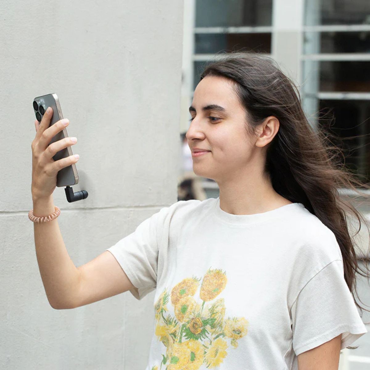 Kikkerland Ανεμιστηράκι Κινητού με USB-C Μαύρο