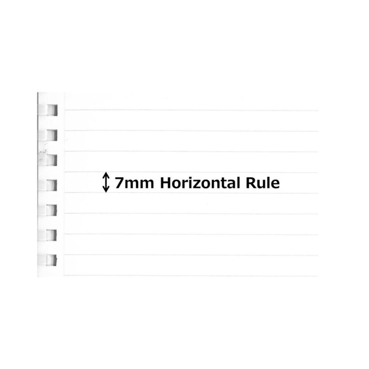 Kokuyo Σημειωματάριο Soft Ring A5 Natural Black - Ρίγες