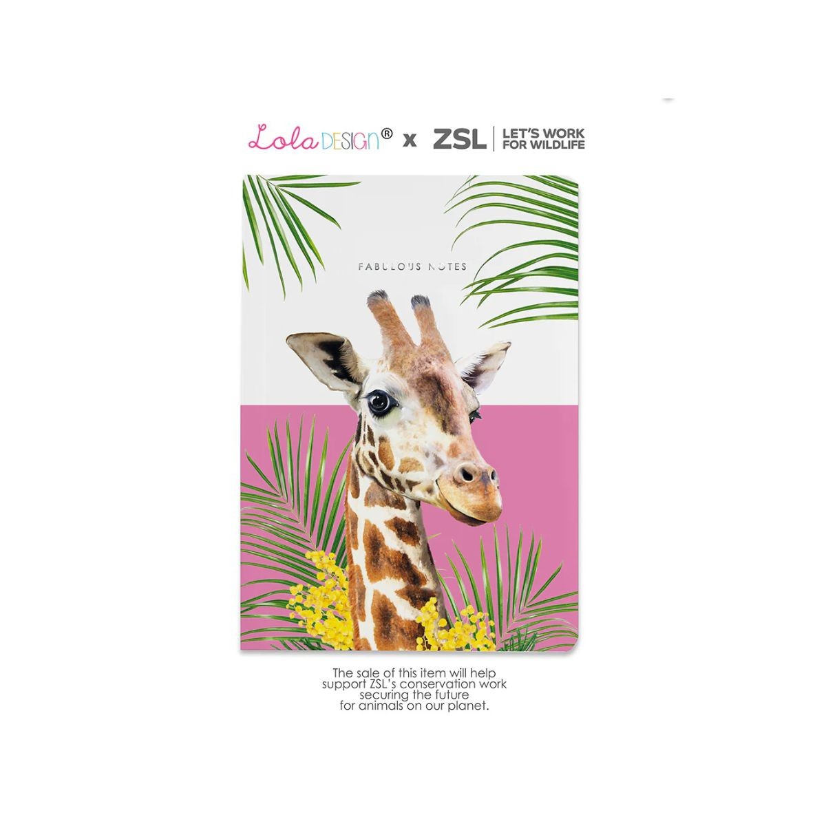 Lola Design Σημειωματάριο Α5 Giraffe