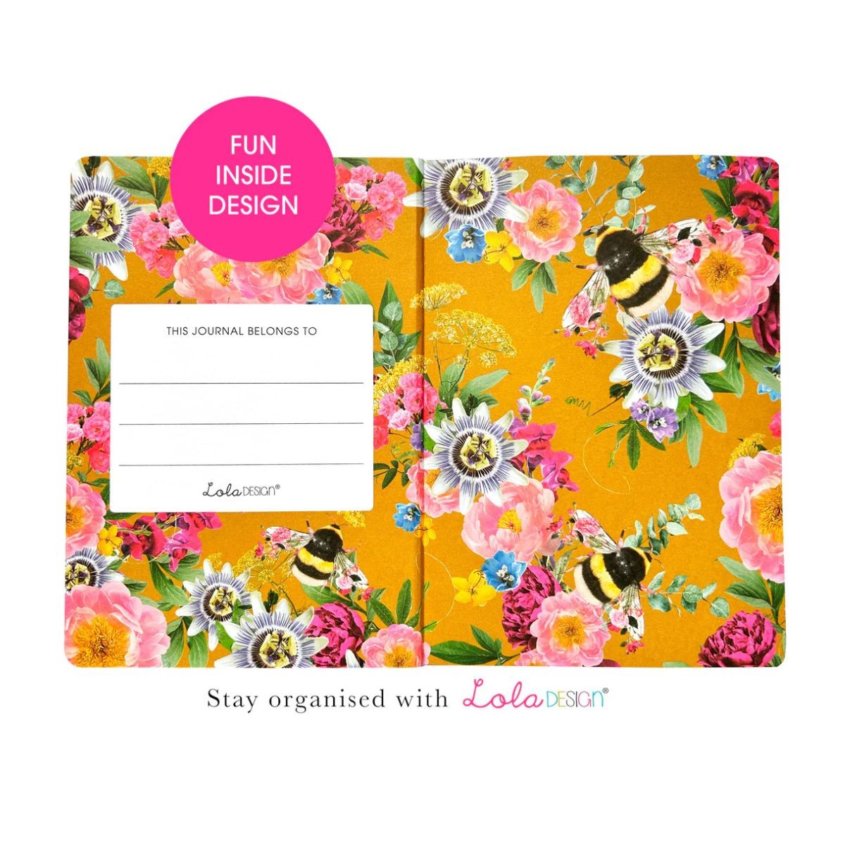 Lola Design Σημειωματάριο Α5 Hardback