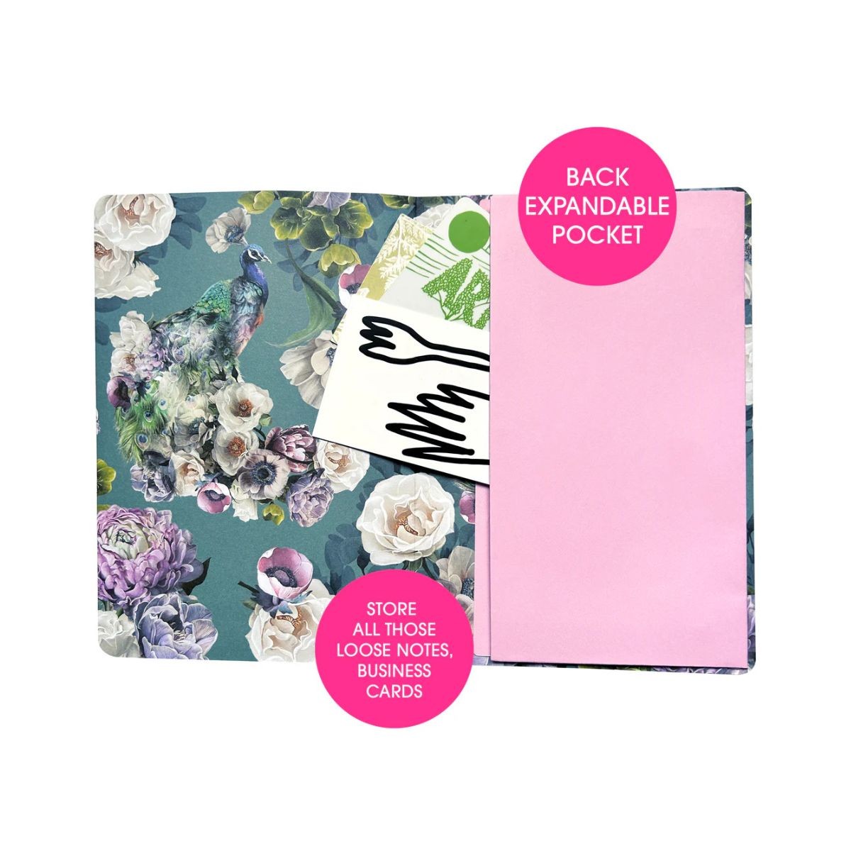 Lola Design Σημειωματάριο Α5 Peacock