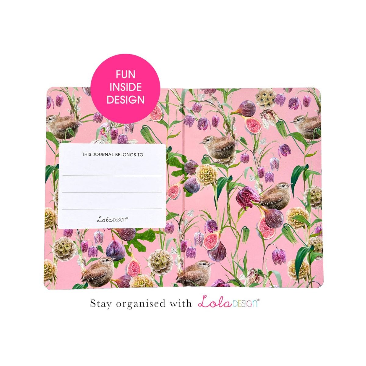 Lola Design Σημειωματάριο Α5 Wren