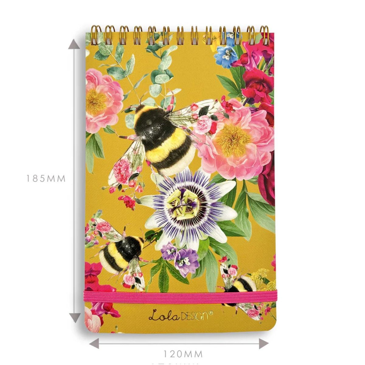 Lola Design Σημειωματάριο Reporter Notepad Α5 Bee 18.5x12mm