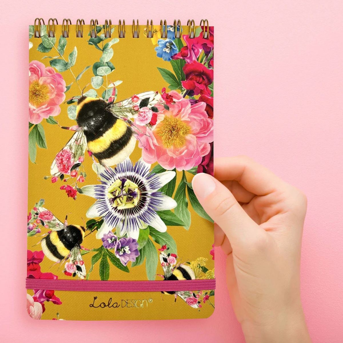 Lola Design Σημειωματάριο Reporter Notepad Α5 Bee 18.5x12mm