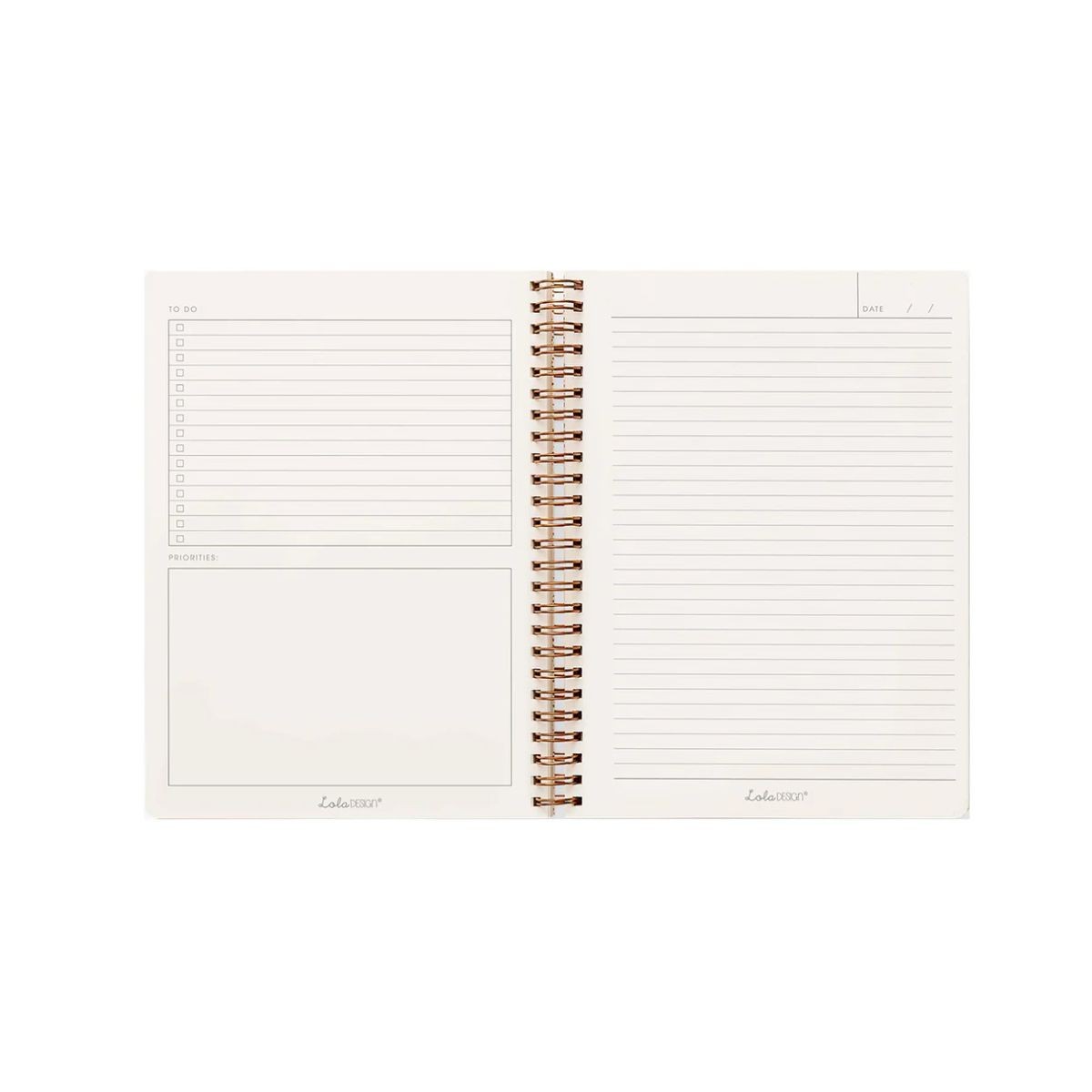 Lola Design Σπιράλ Τετράδιο Οργάνωσης B5 Hummingbird