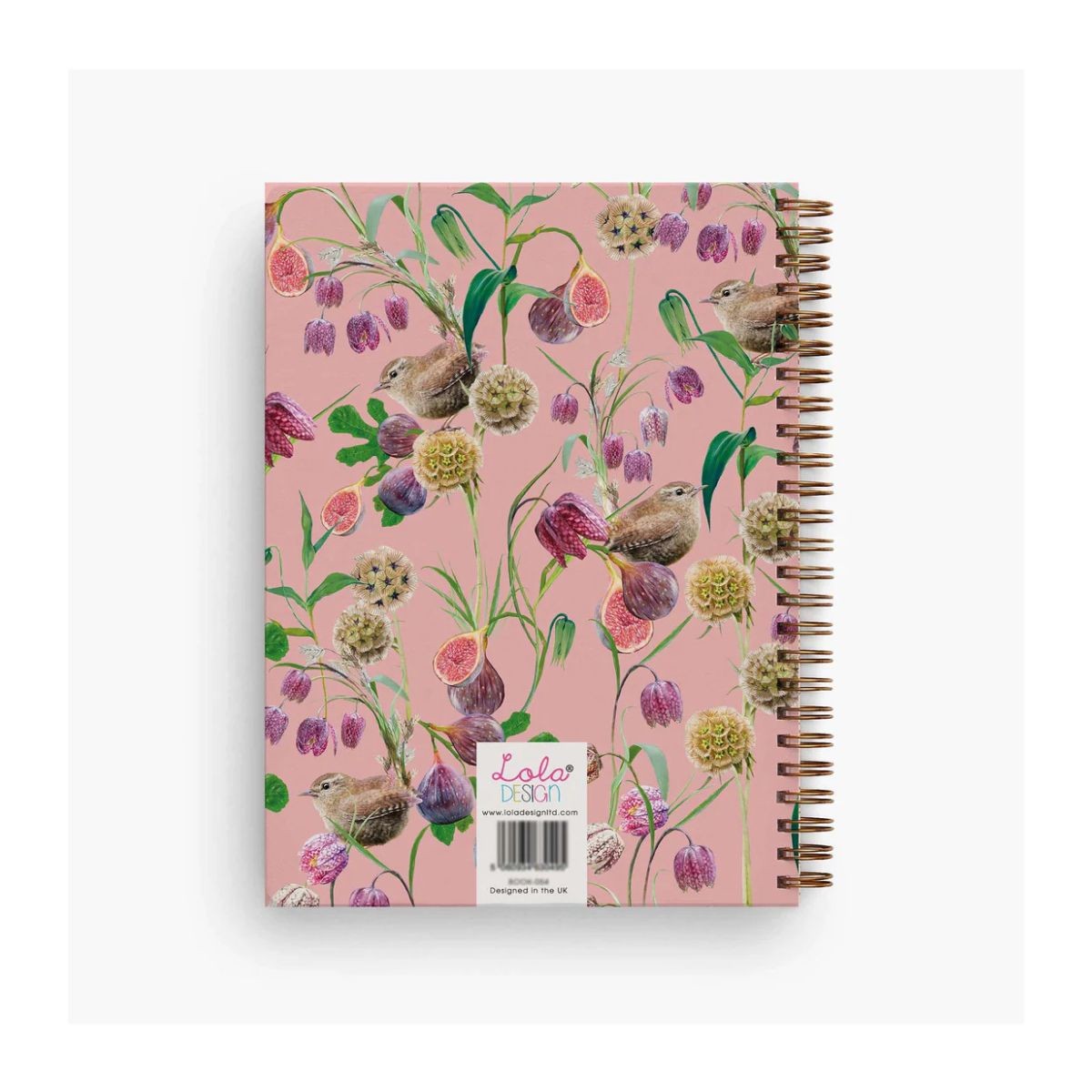 Lola Design Σπιράλ Τετράδιο Οργάνωσης B5 Wren