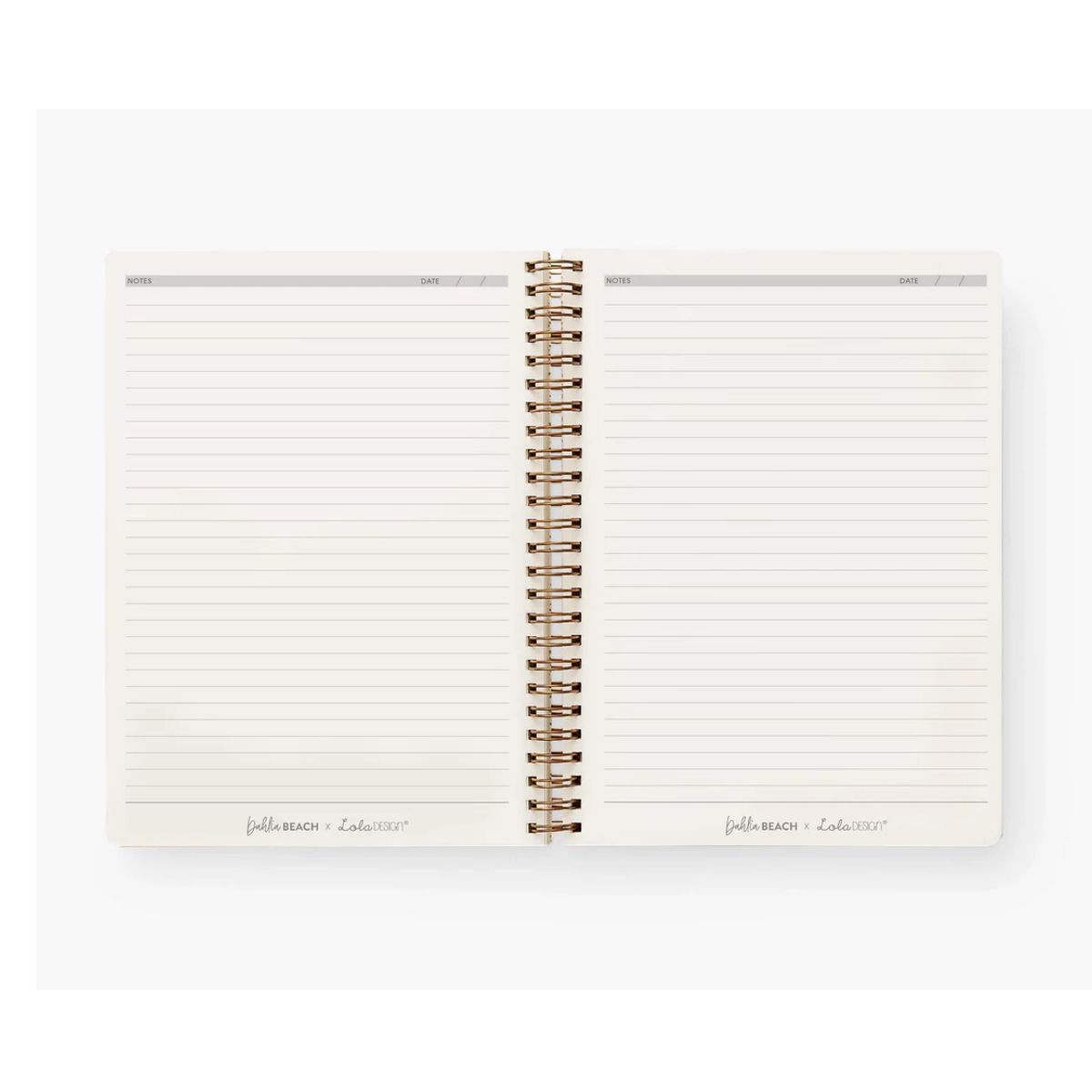 Lola Design x Dahlia Beach Σπιράλ Τετράδιο Κηπουρικής B5 Gardeners Notebook