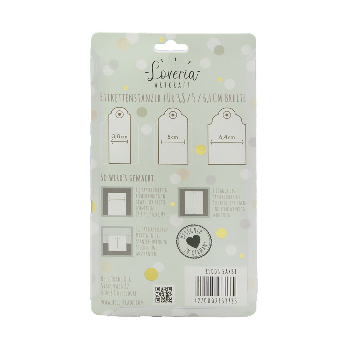 Loveria Artcraft Διακορευτής Ετικετών