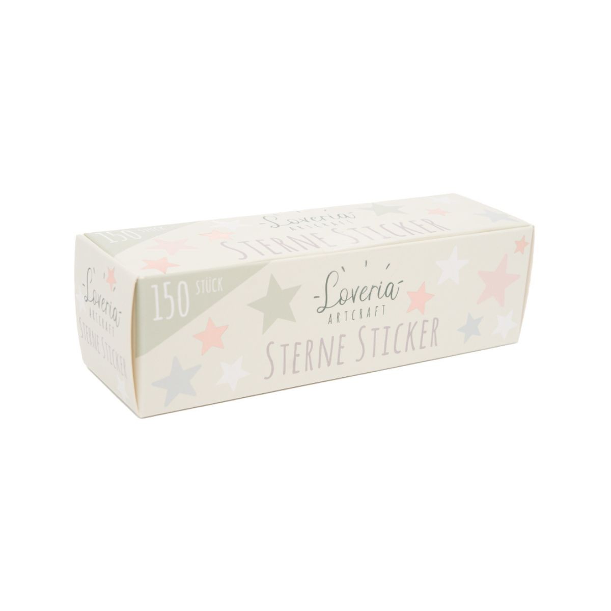 Loveria Artcraft Loveria Artcraft Σετ 150 Αυτοκόλλητων 4.5cm Αστεράκια