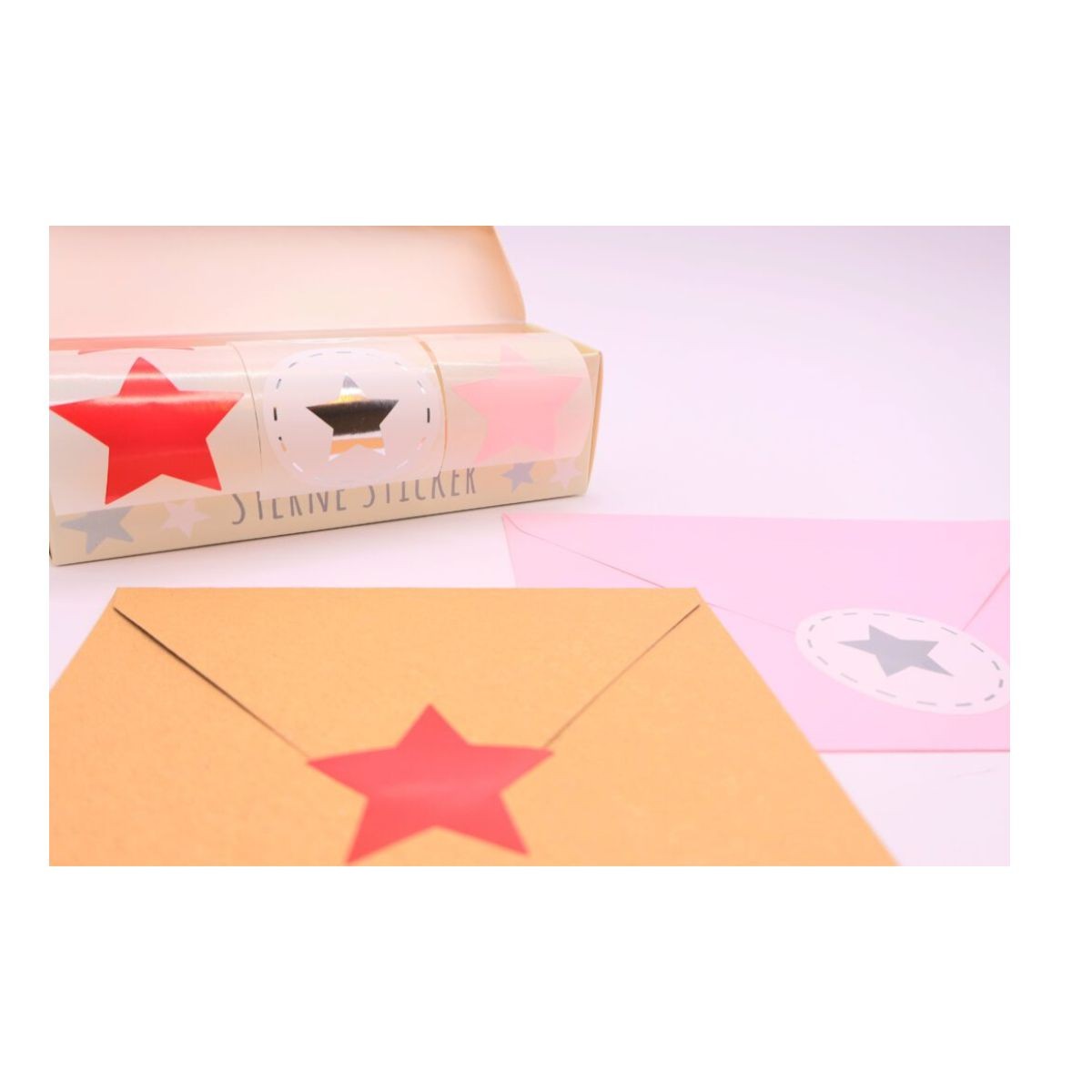 Loveria Artcraft Loveria Artcraft Σετ 150 Αυτοκόλλητων 4.5cm Αστεράκια