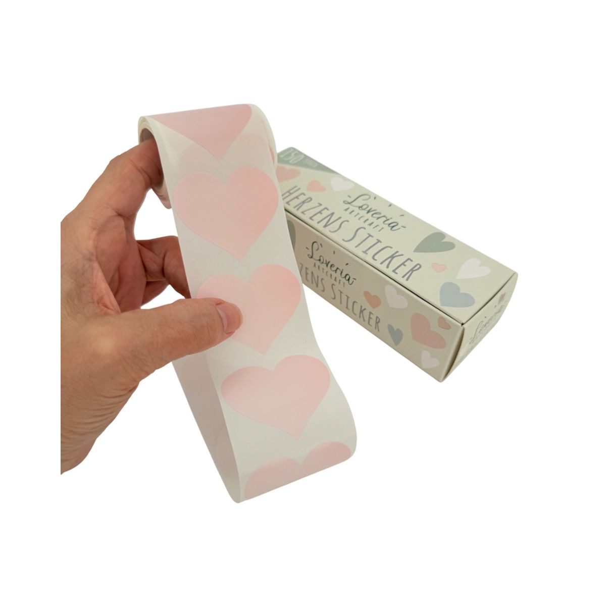 Loveria Artcraft Loveria Artcraft Σετ 150 Αυτοκόλλητων 4.5cm Καρδιές