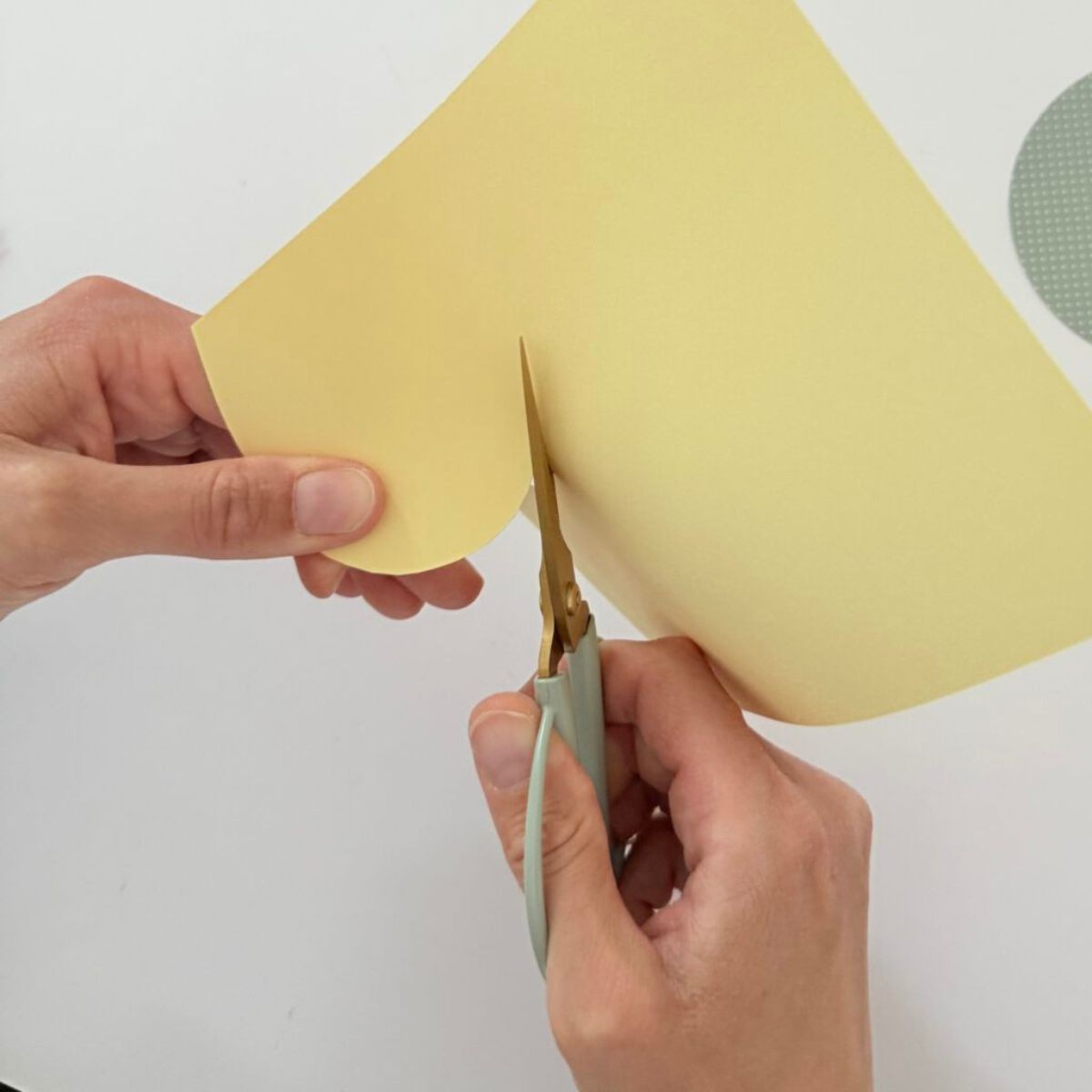 Loveria Artcraft Ψαλίδι Χειροτεχνίας Retro Look Large - Salbei Gold