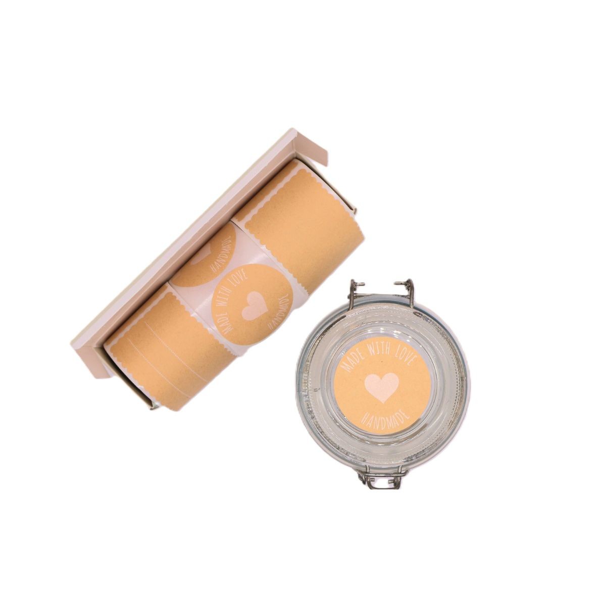 Loveria Artcraft Σετ 150 Αυτοκόλλητων Made with Love