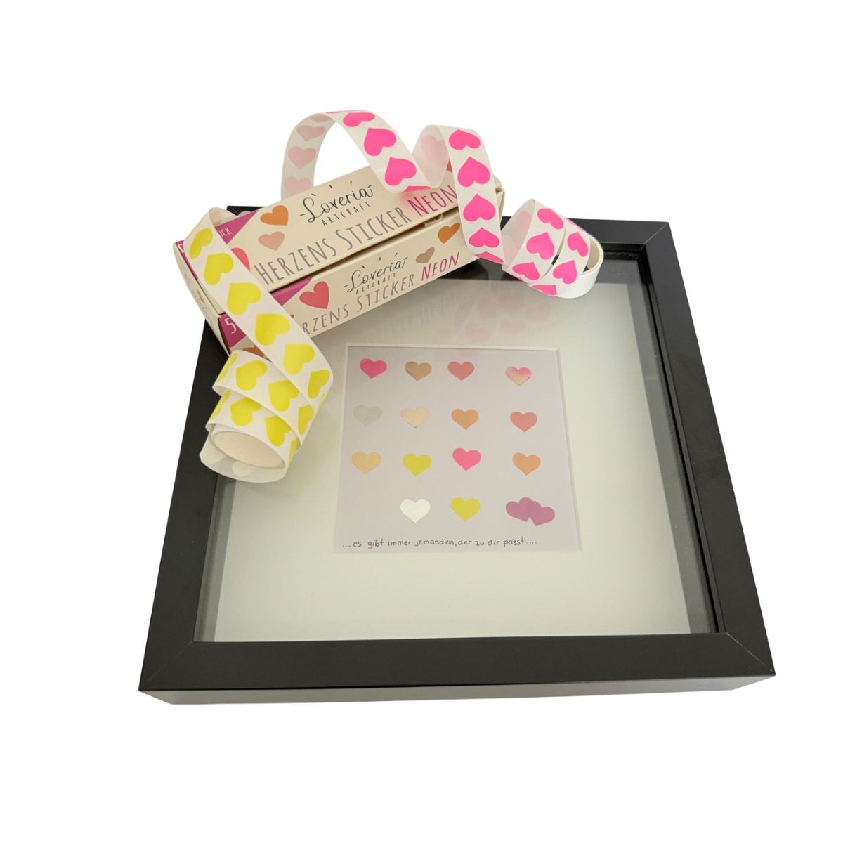 Loveria Artcraft Σετ 500 Αυτοκόλλητων Καρδιές