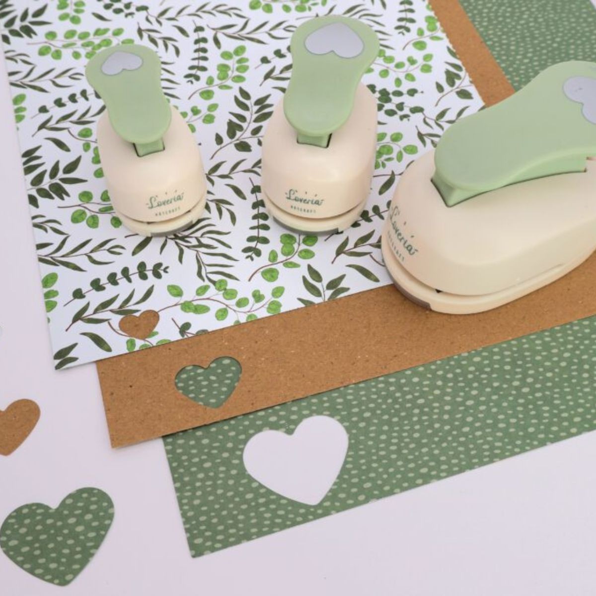 Loveria Artcraft Σετ Φιγουροκόπτες με Καρδιές 3 Μεγεθών