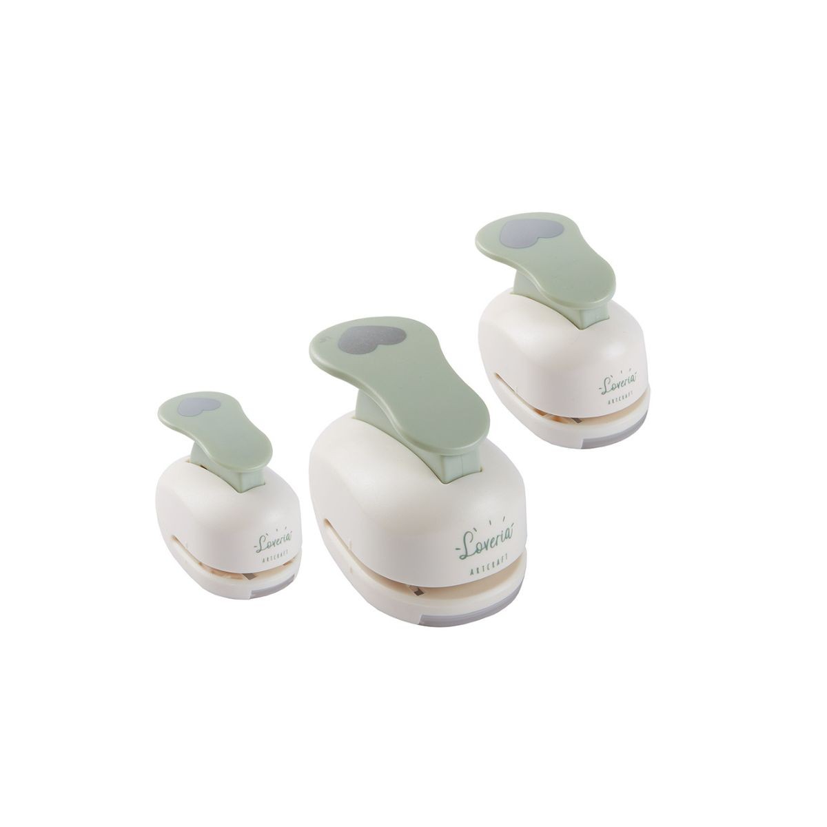 Loveria Artcraft Σετ Φιγουροκόπτες με Καρδιές 3 Μεγεθών