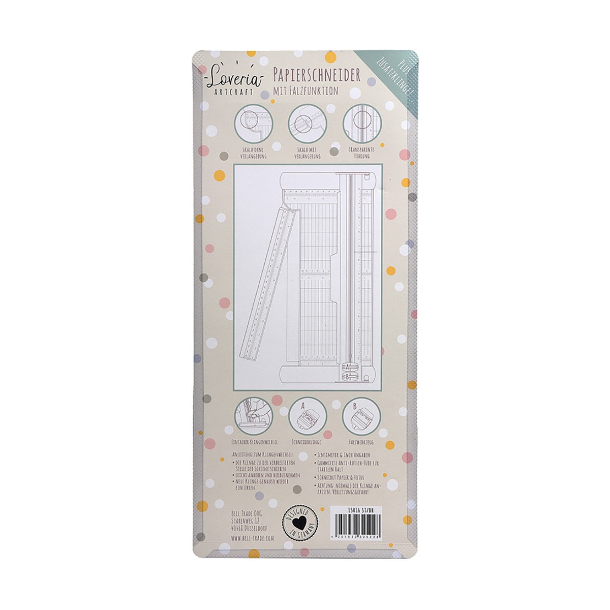 Loveria ARTCRAFT Βάση Κοπής Χαρτιού με Λειτουργία Αναδίπλωσης