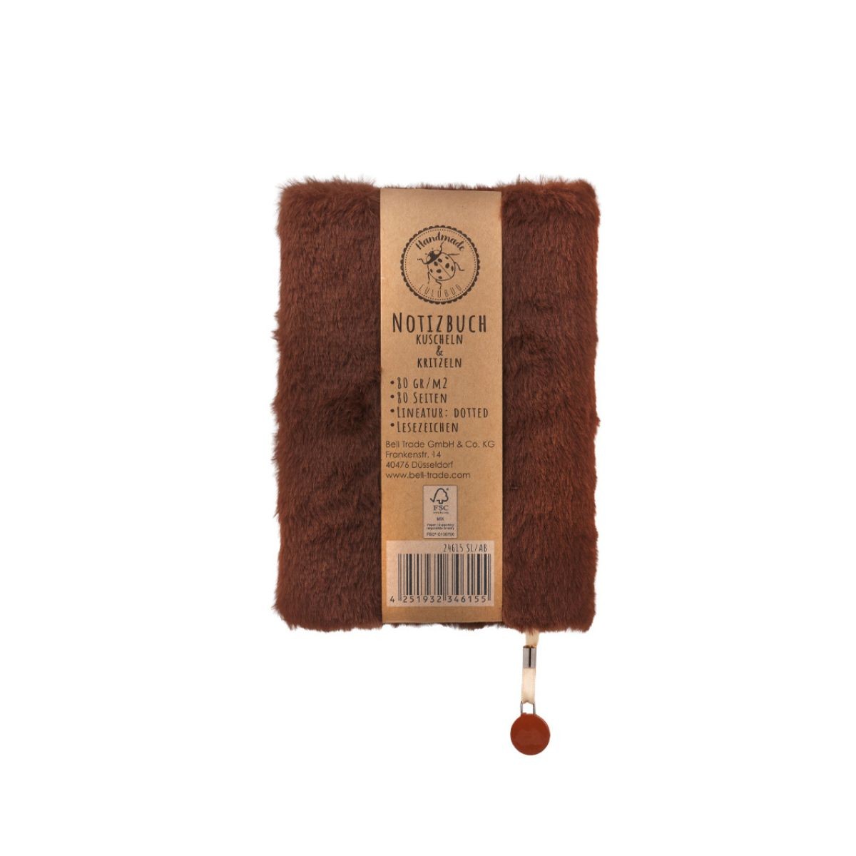 Lulubug Handmade Γούνινο Σημειωματάριο Αλογάκι Nelly